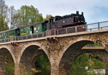 Weißeritztalbahn im Rabenauer Grund