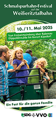 Flyer Schmalspurbahn-Festival-Weisseritztalbahn Titel